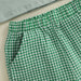 SailAway Sommarsätt för Pojkar | T-shirt med Segelbåt & Grön Rutig Shorts | Bomull & Polyester | 6 mån–4 år | Somrig Outfit för Småbarn
