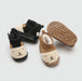Ankelstövel med Tecknat Motiv – Nico Unisex, Brun/Svart, Mocka, Storlek 18–39
