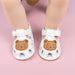 Sandal med kardborreband – BearSteps Flickor, Blå/Brun/Vit, Storlek 0–2 år
