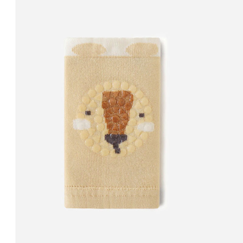 Knäskydd och strumpset – SnuggleStep Unisex, Gul/Brun/Orange/Rosa/Vit, Bomull, Storlek 0–5 år