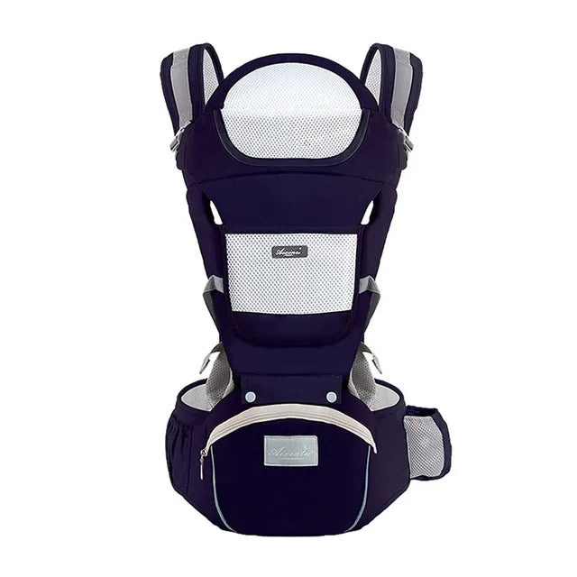 Babybärsele 6-i-1 – Ergonomisk & Justerbar med höftsits