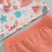 SunnySplash Badset för Barn | T-shirt, Shorts & Solhatt | UV-skydd | Dinosaurie & Krabba | 0–3 år