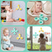 3-delat Fidget Spinner Set – Sensorisk Badleksak för Småbarn