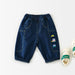 Jeans med Biltryck – Little Wheels Jeans Pojke, Blå, Bomull, Denim, 0–3 År