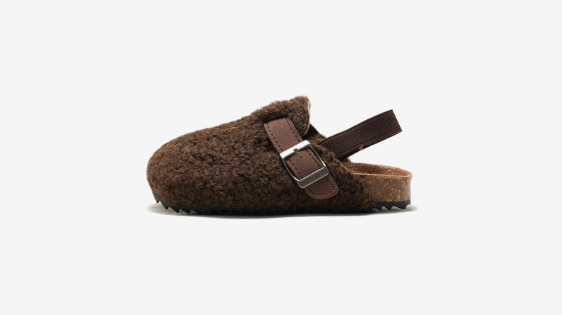 Slip-ins med Ull – Luanda Unisex, Beige/Brun, Fårskinn, Storlek 20–34