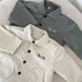 Jacka – LittleUrban Unisex, Grå/Beige, Bomull, Storlek 0–8 år