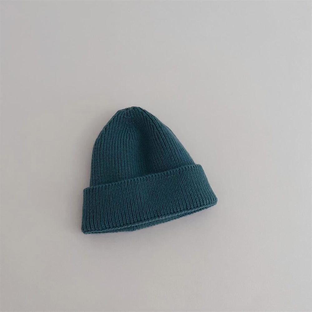 Barnmössa – Blå/Rosa/Lila/Röd/Svart/Grön/Grå/Orange/Beige/Gul, Bomull, Storlek 1–4 år