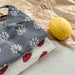 LumiLune Daisy Sommarlinne för Flicka 0–6 år | Blommönster, Läpptryck, Linne i bomull med spaghettiaxelband