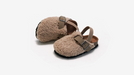 Slip-ins med Ull – Luanda Unisex, Beige/Brun, Fårskinn, Storlek 20–34