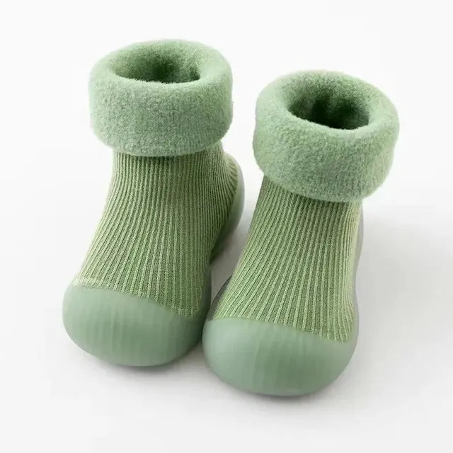 Halkfri Sko – Libre Unisex, Svart/Blå/Brun/Gul/Grön/Rosa, Bomull, Storlek 18–27