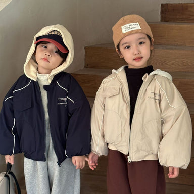 UrbanShield Vindjack Barn | Sportig Barnjacka med Huva | 6 mån–10 år | Vattenavvisande & Bekväm