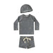 UV Simset Barn med Hatt – Solskydd 3-delar | 9M-7 år