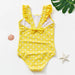 Flickor Tankini Baddräkt Sjöjungfruprint – Sommarstrandkläder | 3-12 år
