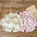 Somrig Babyset – Lätt & Bekväm Tanktop & Shorts | Andningsbart Material | Storlek 1–24 månader