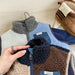 Fleeceväst – Cozypocket Väst Unisex, Blå/Grå, Bomull, Storlek 0–6 år