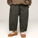Byxa – Dean Unisex, Khaki/Grå, Bomull, Storlek 2–7 år