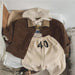 VintageCord Barn Corduroyjacka | Corduroyjacka Unisex | 9 Månader – 3 År | Varm Höstlook med Mjuk Krage