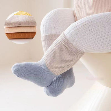 Halkfria babysockor (glider inte ner) – CozyToes Unisex, 6-pack, Flerfärgade, 0–1 år