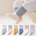 Halkfria babysockor (glider inte ner) – CozyToes Unisex, 6-pack, Flerfärgade, 0–1 år