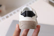 Sneaker med Kardborre – Björn Unisex, Khaki/Svart/Röd, Storlek 16–25