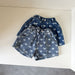 Kort Jeansbyxa med Hjärtan – Liva Denim Shorts Baby, Småbarn, Förskolebarn, Barn – Ljusblå/Mörkblå, Bomull, Storlek 0–8 år