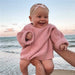Stickad Tröja – Amba Unisex, Vit/Svart/Blå/Rosa/Grön/Grå/Brun, Bomull, Storlek 0–6 år