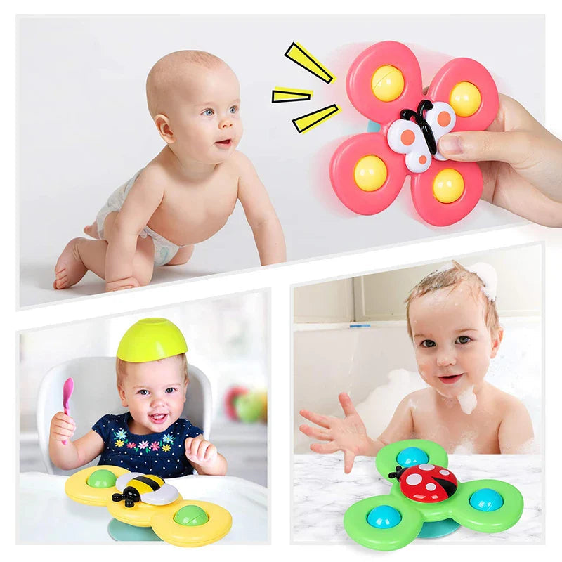 Badleksak för spädbarn och småbarn – Pedagogiskt och säkert badlek | Twirlie Bath Friends