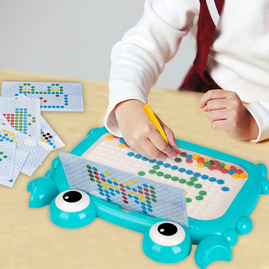 EduPlay Crabby Magneto Magnettablet – Kreativt Lekande & Lärande utan Röra för Barn