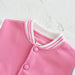 Baseballjacka – Asmara Unisex, Blå/Rosa, Bomull, Storlek 0–3 år