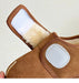 Skor med Kardborreband – Djamena Unisex, Brun/Beige/Svart, Mocka, Storlek 21–30