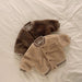 Teddy Bomberjacka för Barn | Mjuk och Varm Vinterjacka Unisex | 9 Månader – 3 År | Fleece-look med Sportiga Mudds