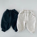 Träningsset med Fleece – CozyFit Unisex, Grå/Blå, Bomull, Storlek 0–6 år