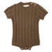 CozyNest Stickad babyromper 0–2 år | Mjuk bomullsblandning & ribbmönster | Bekväma babykläder