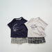 Shorts – PlaidyPlay Unisex, Grön/Svart/Orange/Gul, Bomull, Storlek 0–6 år