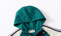 Regnjacka – Thim Pojkar, Grön/Orange/Blå, Polyester, Storlek 2–8 år