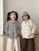 Jacka – LittleUrban Unisex, Grå/Beige, Bomull, Storlek 0–8 år