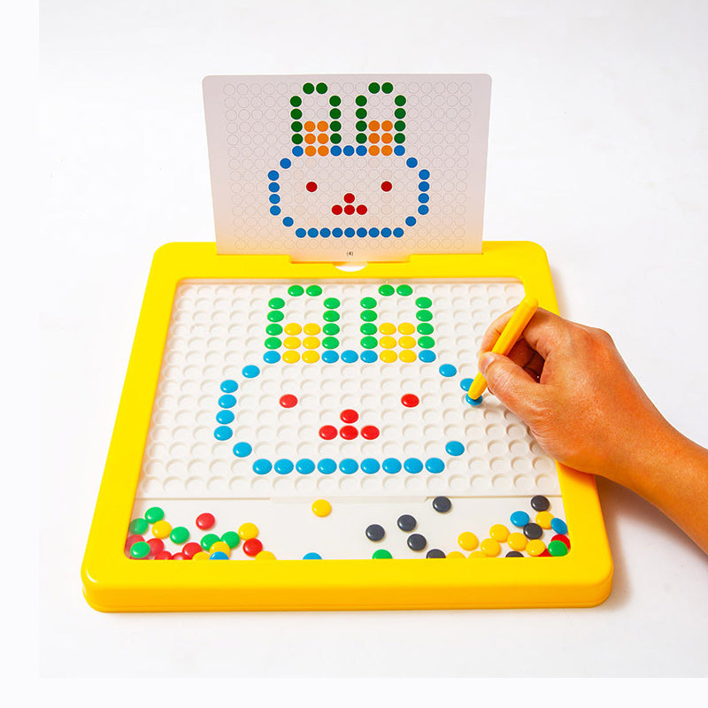 CreativBoard Magnetiskt Ritbord för Barn – Pedagogisk Leksak för Kreativitet och Färdigheter, 4–6 År