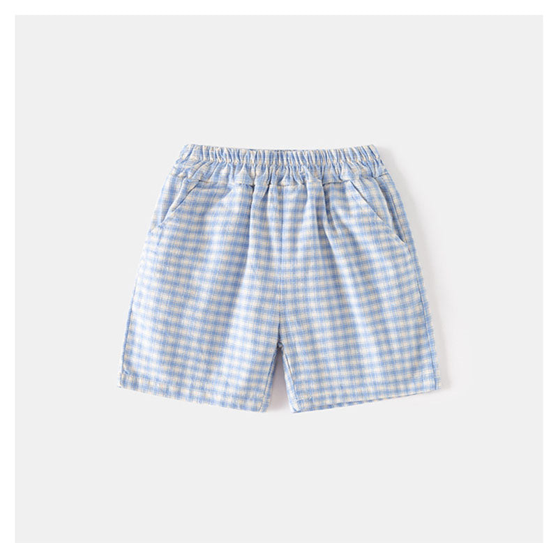 Noan Set Barn – Sommaroutfit 1–6 år – T-shirt & Shorts – Unisex – Mjuk bomull – Bekväm & trendig – Blå