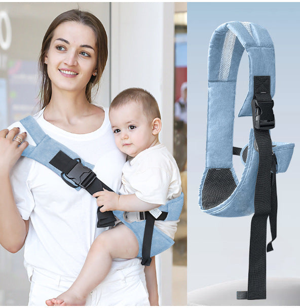 Ergonomisk bärsele för bebisar och småbarn, justerbar och bekväm