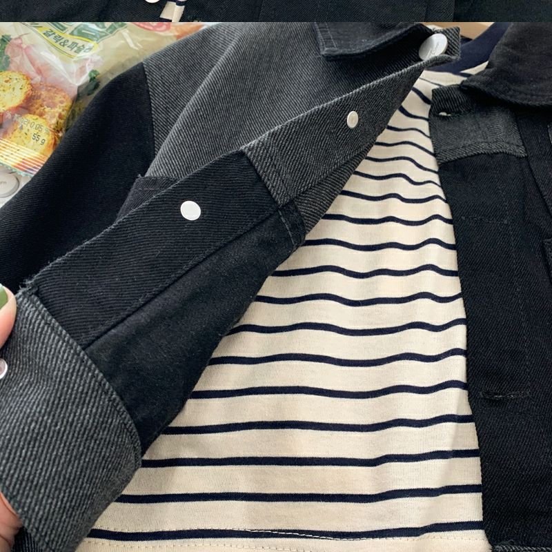 Jeansjacka – Antana Unisex, blå, bomull, denim, storlek 1–8 år