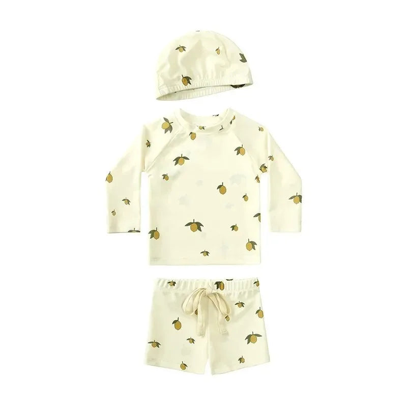Baby Pojkar UV Simset med Hatt – UPF 50+ | 9M-7 år