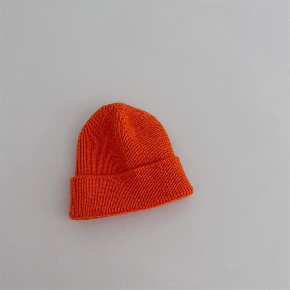 Barnmössa – Blå/Rosa/Lila/Röd/Svart/Grön/Grå/Orange/Beige/Gul, Bomull, Storlek 1–4 år