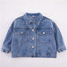 Klassisk Jeansjacka – Unisex, Blå/Svart, Bomull, Denim, Storlek 1–8 år