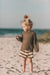 Terra Mini Coco Wave Baby Sommarset – Topp + Shorts – Naturliga Färger – Stickad Bomullsblandning – 0–2 år – Unisex Sommaroutfit