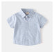 Noan Set Barn – Sommaroutfit 1–6 år – T-shirt & Shorts – Unisex – Mjuk bomull – Bekväm & trendig – Blå