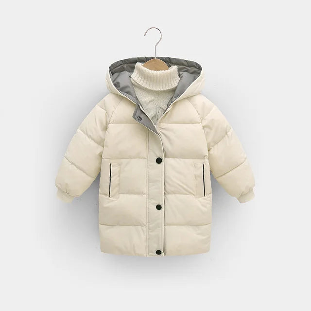 Parka Jacka – Tuni Unisex, Svart/Rosa/Blå/Vit, Polyester, Storlek 0–9 år