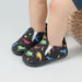 Slip-on-babyskor med halkfri sula – Minoe instegssneakers med dinosaurie och enhörning (0–18 månader)