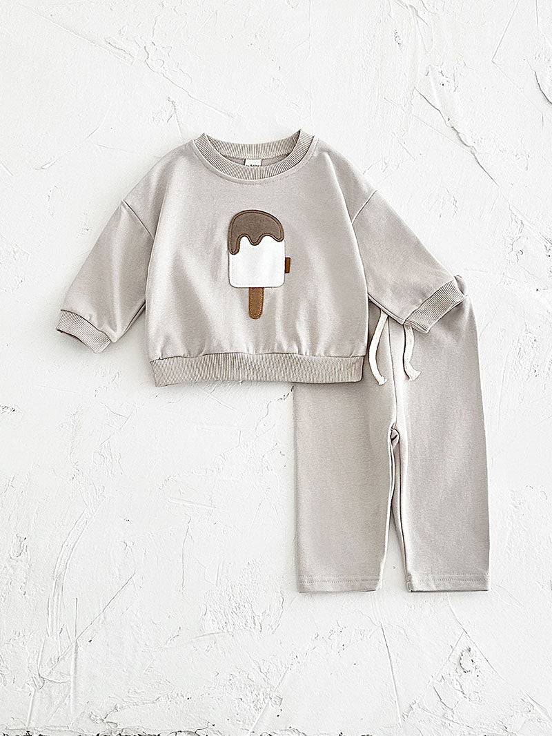 ChocoChill Set – Söt & Bekväm Barnoutfit
