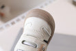Sneaker med Kardborre – Björn Unisex, Khaki/Svart/Röd, Storlek 16–25