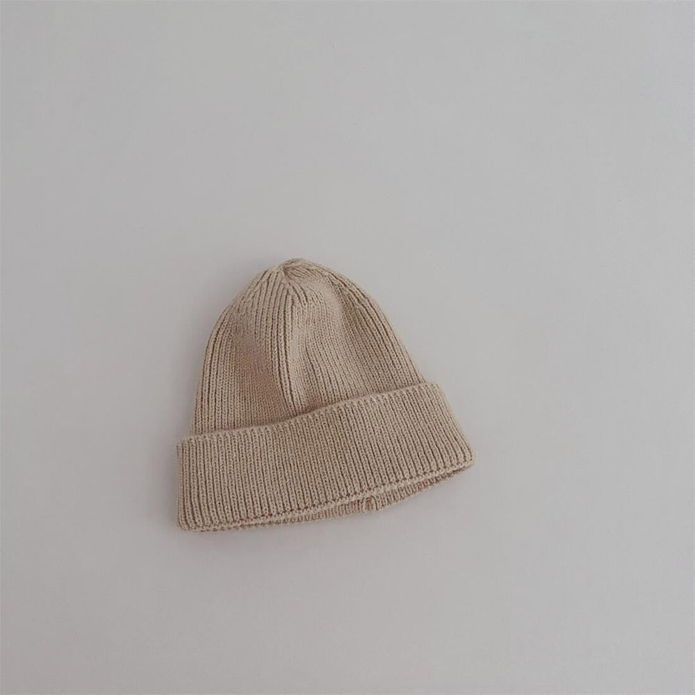 Barnmössa – Blå/Rosa/Lila/Röd/Svart/Grön/Grå/Orange/Beige/Gul, Bomull, Storlek 1–4 år